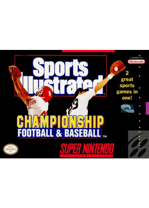 Sports Illustrated Championship Football & Baseball SNES (Used)
