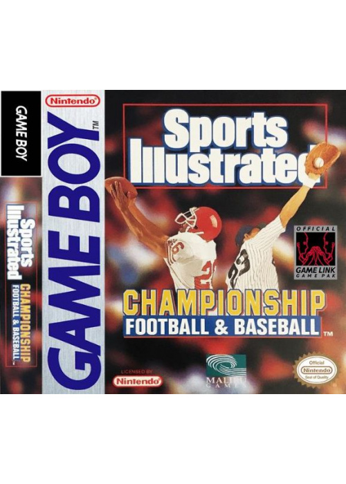 Sports Illustrated - Football & Baseball Game Boy (Used)