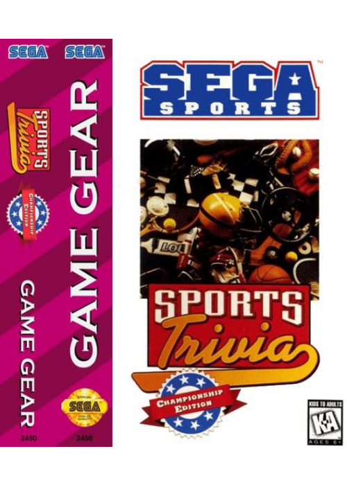 Sports Trivia - Championship Edition Sega Game Gear (Used)