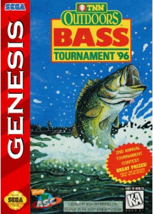 TNN Outdoors Bass Tournament '96 Sega Mega Drive (Used)