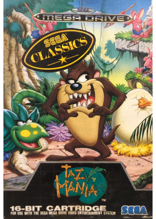 Taz-Mania Sega Mega Drive (Used)