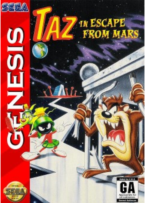 Taz in Escape from Mars Sega Mega Drive (Used)
