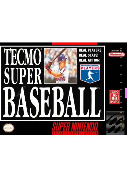 Tecmo Super Baseball SNES (Used)
