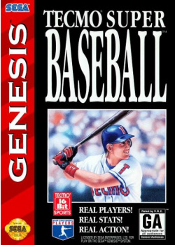 Tecmo Super Baseball Sega Mega Drive (Used)