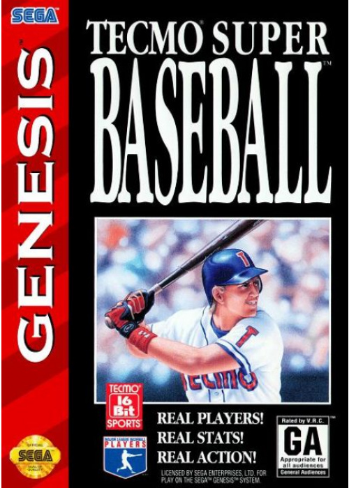 Tecmo Super Baseball Sega Mega Drive (Used)