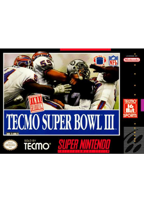 Tecmo Super Bowl III - Final Edition SNES (Used)