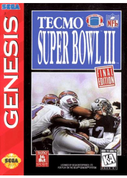 Tecmo Super Bowl III - Final Edition Sega Mega Drive (Used)