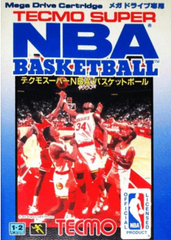 Tecmo Super NBA Basketball Sega Mega Drive (Used)