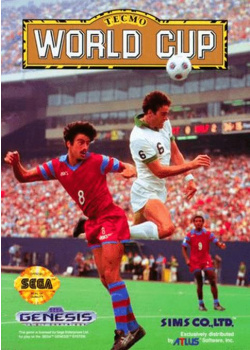 Tecmo World Cup Sega Mega Drive (Used)