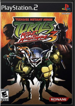 Teenage Mutant Ninja Turtles 3 - Mutant Nightmare PS2 (Used)