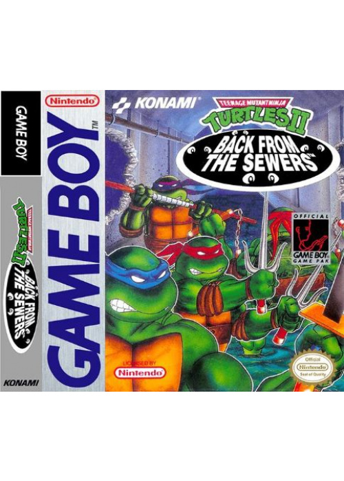 Teenage Mutant Ninja Turtles II - Back from the Sewers Game Boy (Used)