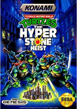 Teenage Mutant Ninja Turtles - The Hyperstone Heist Sega Mega Drive (Used)