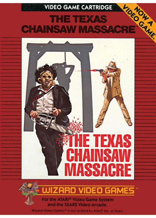 Texas Chainsaw Massacre Atari 2600 (Used)