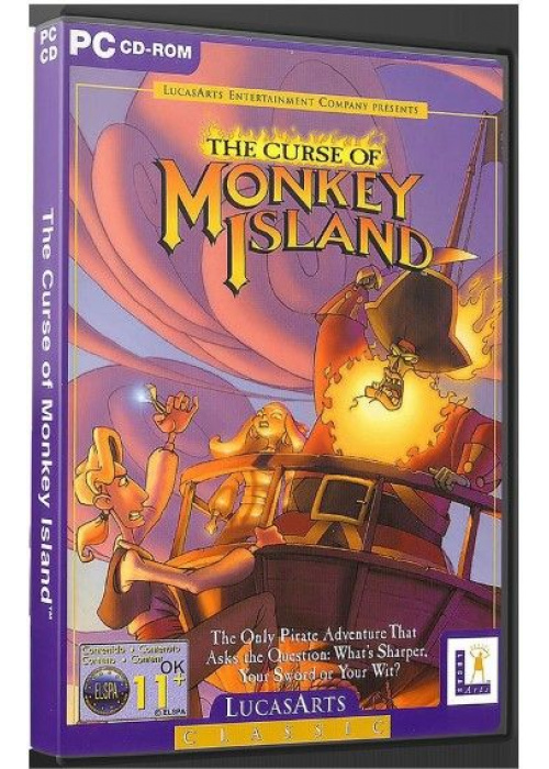 The Curse Of Monkey Island PC (Used)