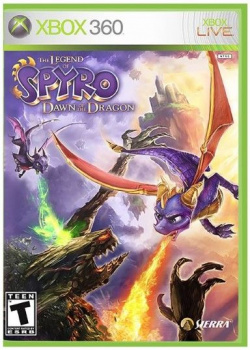 The Legend Of Spyro Dawn Of The Dragon XBOX 360 (Used)