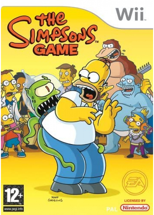 The Simpsons Game Wii (Used)
