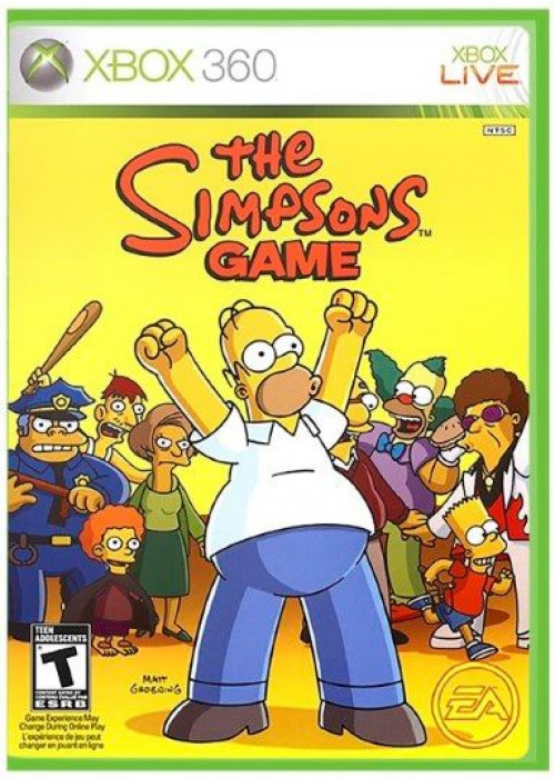 The Simpsons Game XBOX 360 (Used)