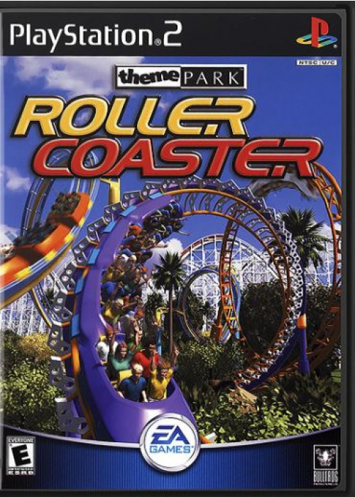 Theme Park Roller Coaster PS2 (Used)