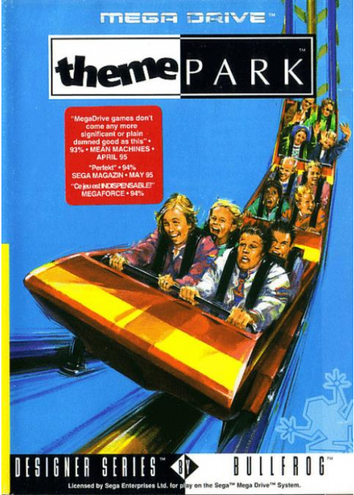 Theme Park Sega Mega Drive (Used)