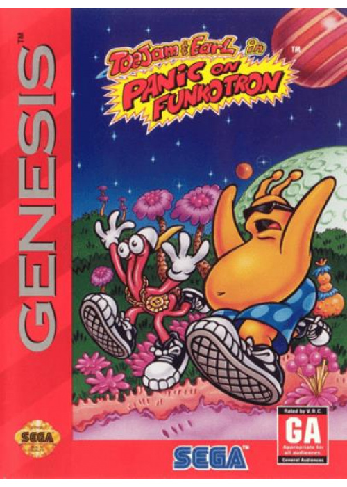 ToeJam & Earl in Panic on Funkotron Sega Mega Drive (Used)