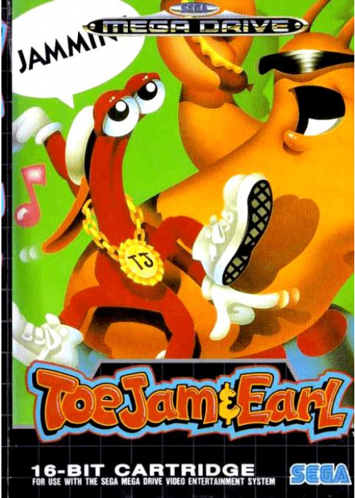 Toejam & Earl Sega Mega Drive (Used)