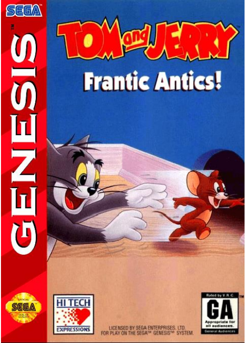Tom and Jerry - Frantic Antics! Sega Mega Drive (Used)
