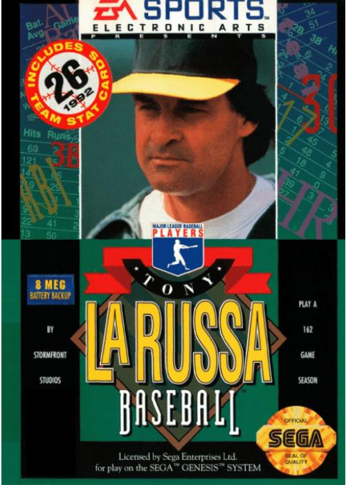 Tony La Russa Baseball Sega Mega Drive (Used)