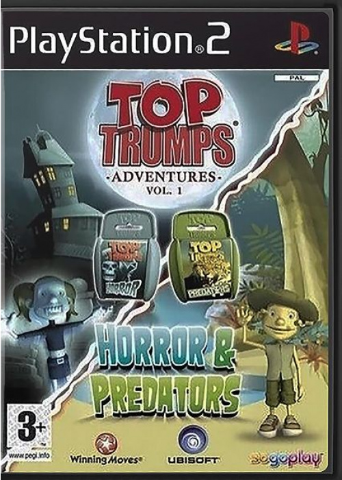 Top Trumps Adventures Vol. 1 - Horror & Predators PS2 (Used)