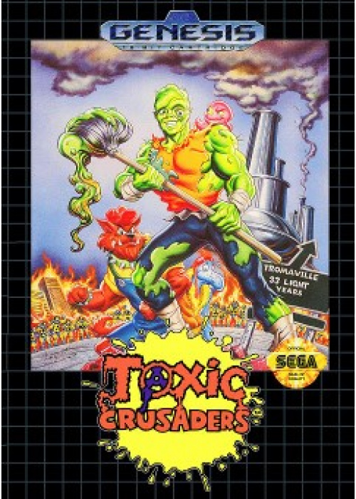 Toxic Crusaders Sega Mega Drive (Used)