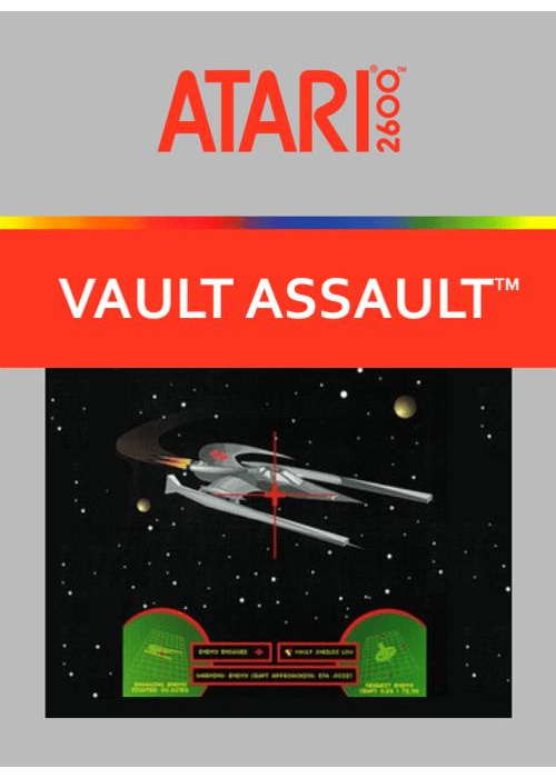 Vault Assault Atari 2600 (Used)