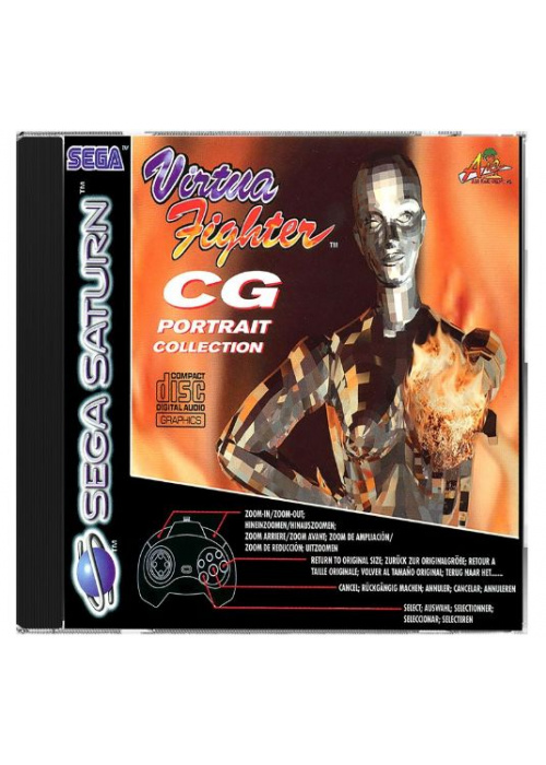 Virtua Fighter CG Portrait Collection Sega Saturn (Used)