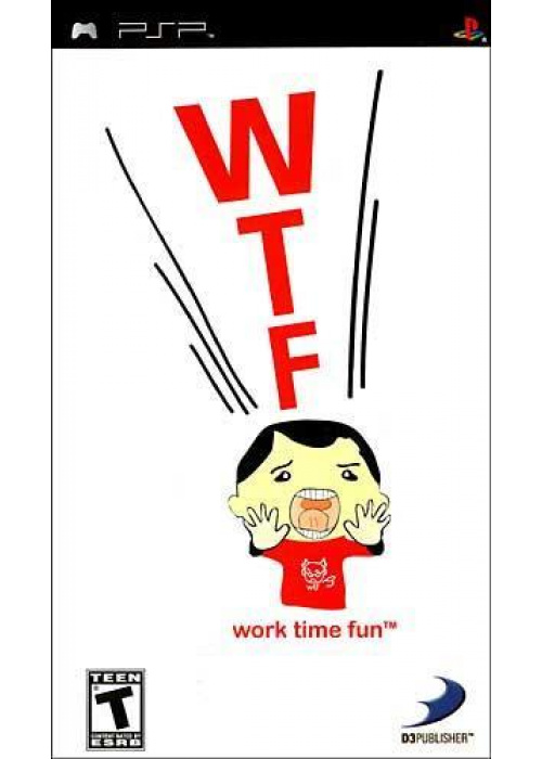 WTF - Work Time Fun PSP (Used)