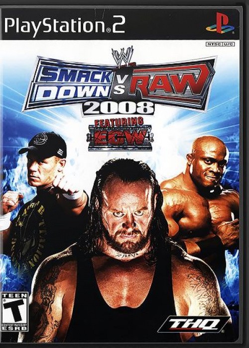 WWE SmackDown vs. Raw 2008 PS2 (Used)