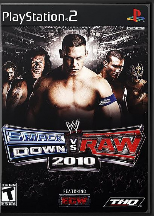 WWE SmackDown vs. Raw 2010 Platinum PS2 (NEW)