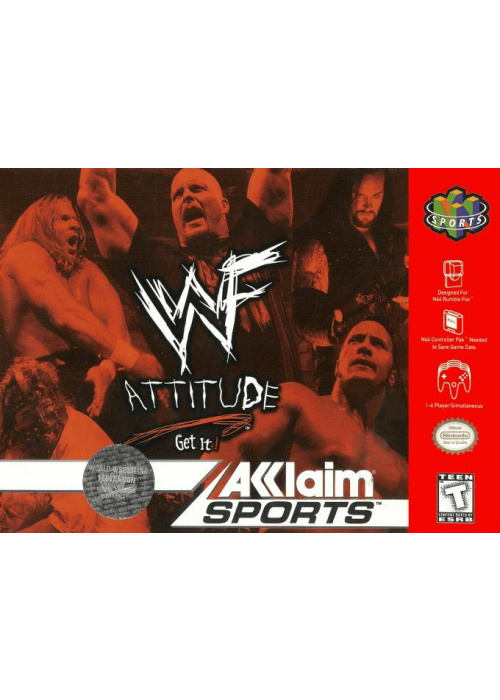 WWF Attitude N64 (Used)
