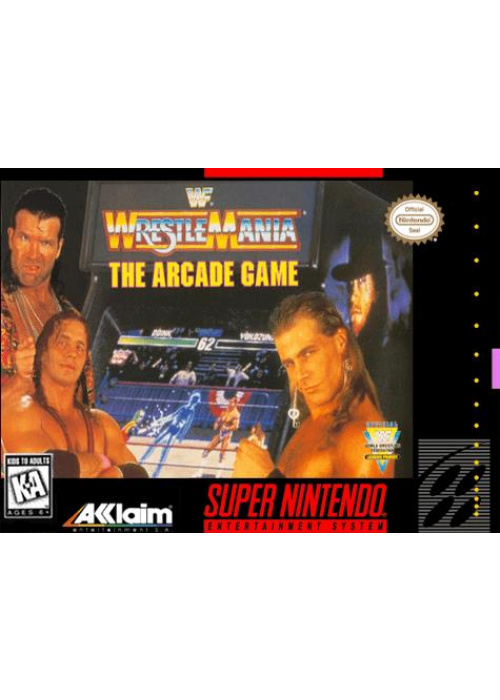 WWF WrestleMania - The Arcade Game SNES (Used)