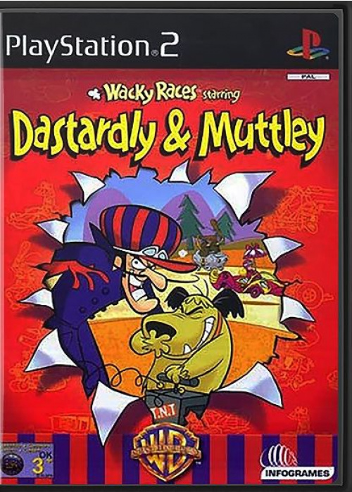 Wacky Races starring Dastardly & Muttley PS2 (Used)