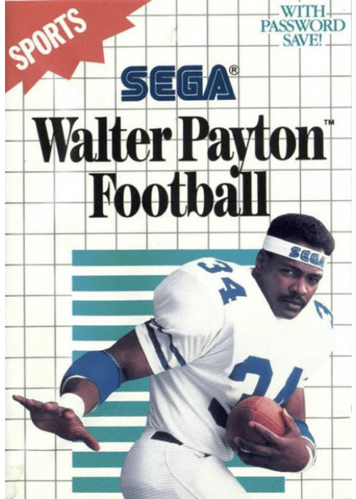 Walter Payton Football Sega Master System (Used)
