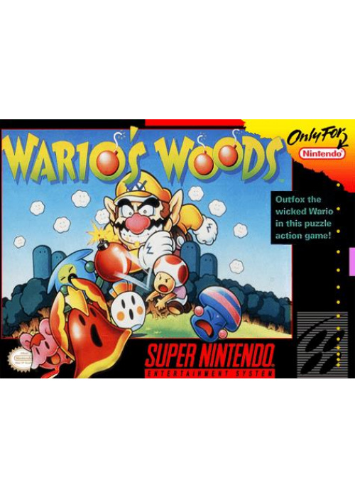 Wario's Woods SNES (Used)