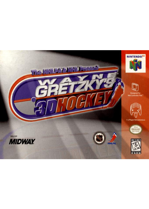 Wayne Gretzky's 3D Hockey N64 (Used)