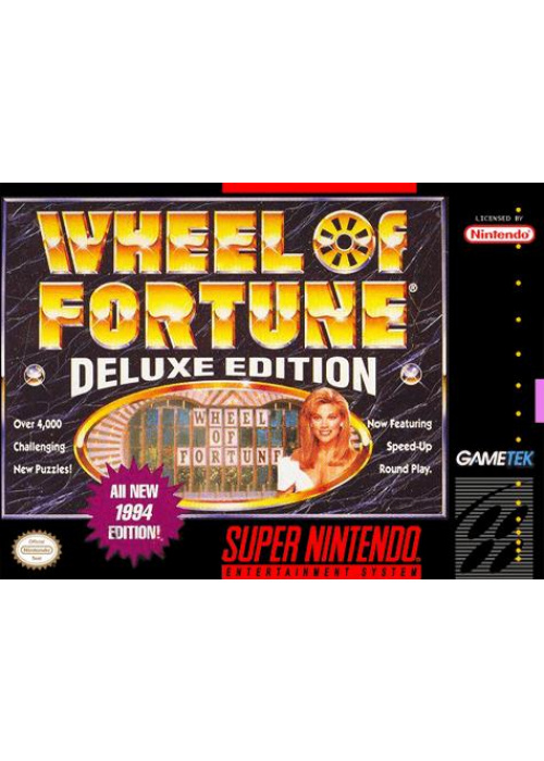 Wheel of Fortune - Deluxe Edition SNES (Used)