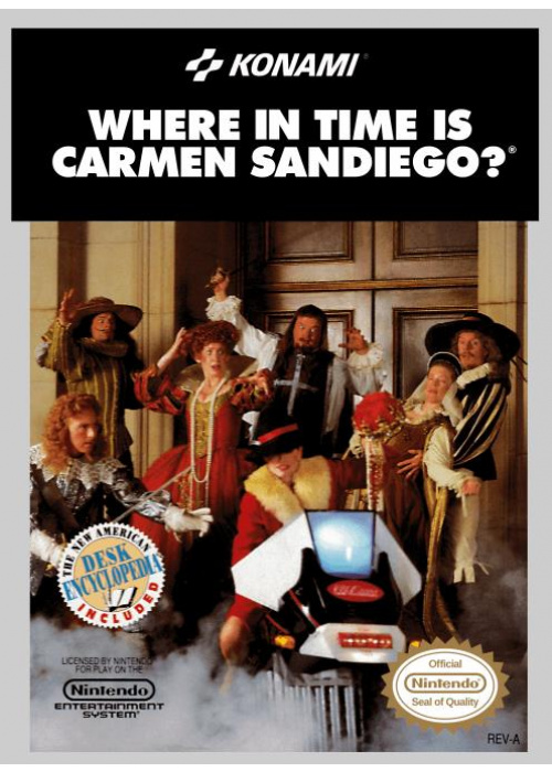 Where in Time is Carmen Sandiego NES (Used)