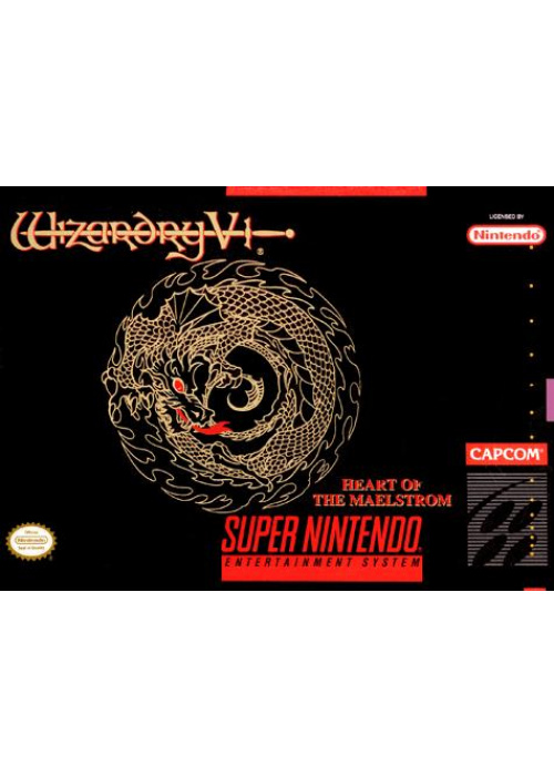 Wizardry V - Heart of the Maelstrom SNES (Used)