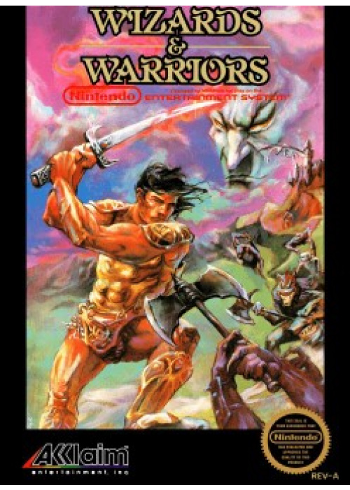 Wizards & Warriors NES (Used)
