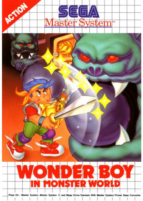 Wonder Boy in Monster World Sega Master System (Used)