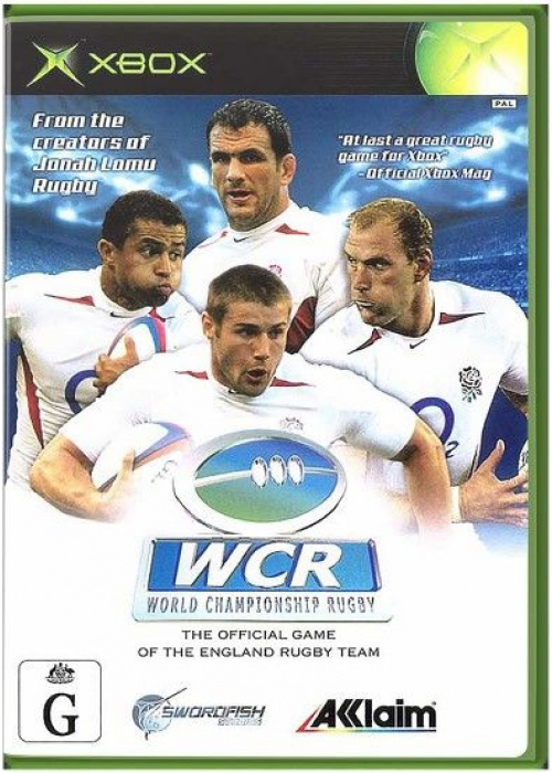 World Championship Rugby XBOX (Used)