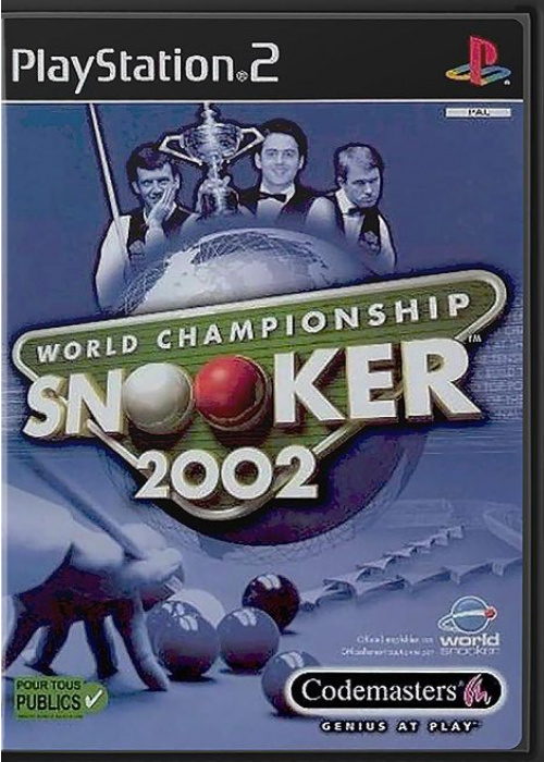 World Championship Snooker 2002 PS2 (Used) GAME ONLY