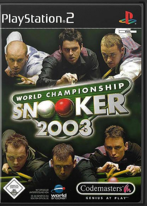 World Championship Snooker 2003 PS2 (Used)