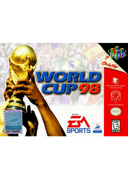 World Cup 98 N64 (Game only) (Used)