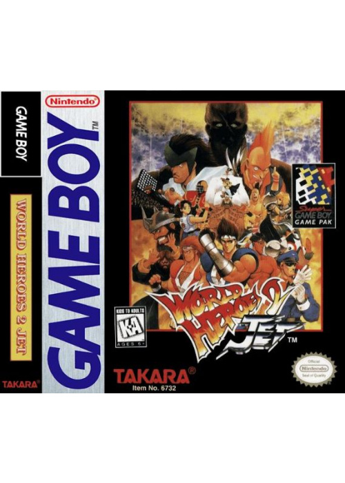 World Heroes 2 Jet Game Boy (Used)